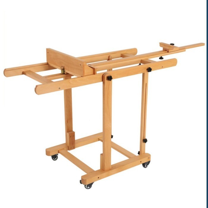 

Meeden Movable Easel H-Frame Master Studio Heavy Duty Solid Wood K01