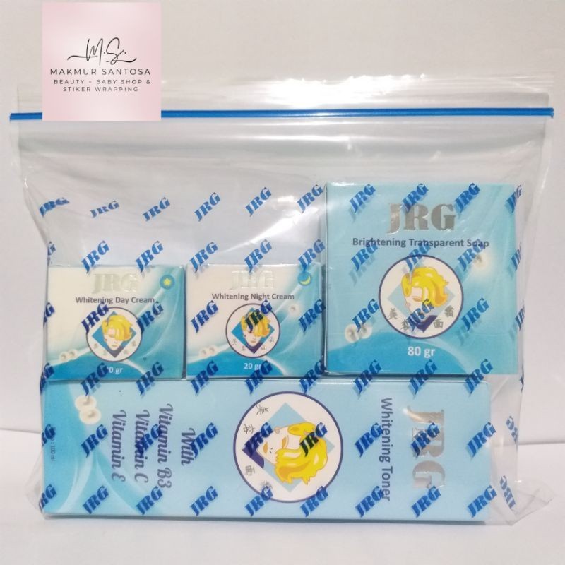 Cream Jrg Whitening Paket Isi 4 Bpom