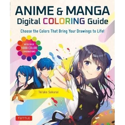 

Anime & Manga Digital Coloring Guide - 9784805317228