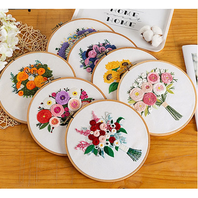 

DIY Embroidery Starter Kit - Starter Kit Belajar Menyulam #03