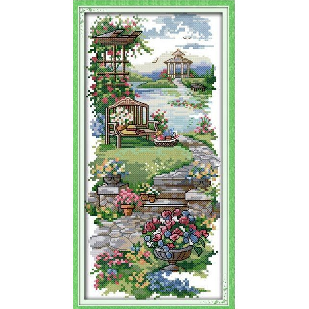 

Paket Kristik/Cross Stitch Pola di Kain F614