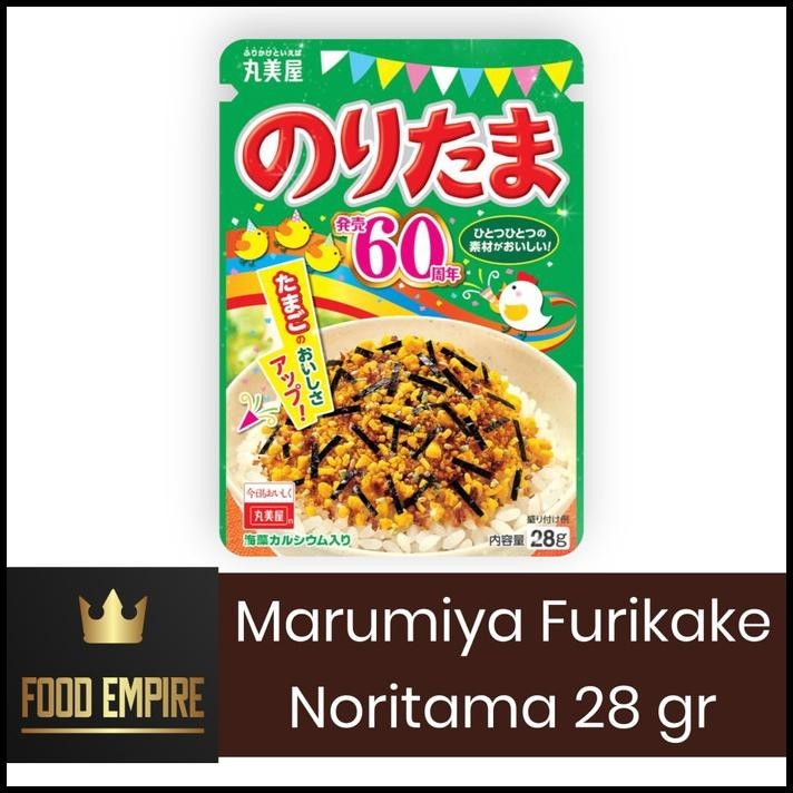 

Marumiya Furikake Noritama | Rice Topping | Abon Tabur Jepang