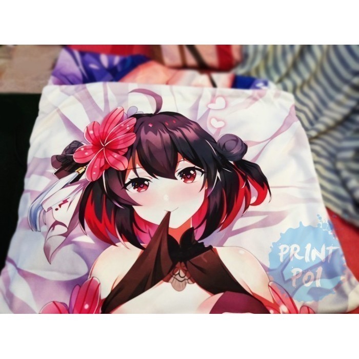 Terlaris Dakimakura Shirakami Fubuki Vtuber Sarung Bantal Panjang