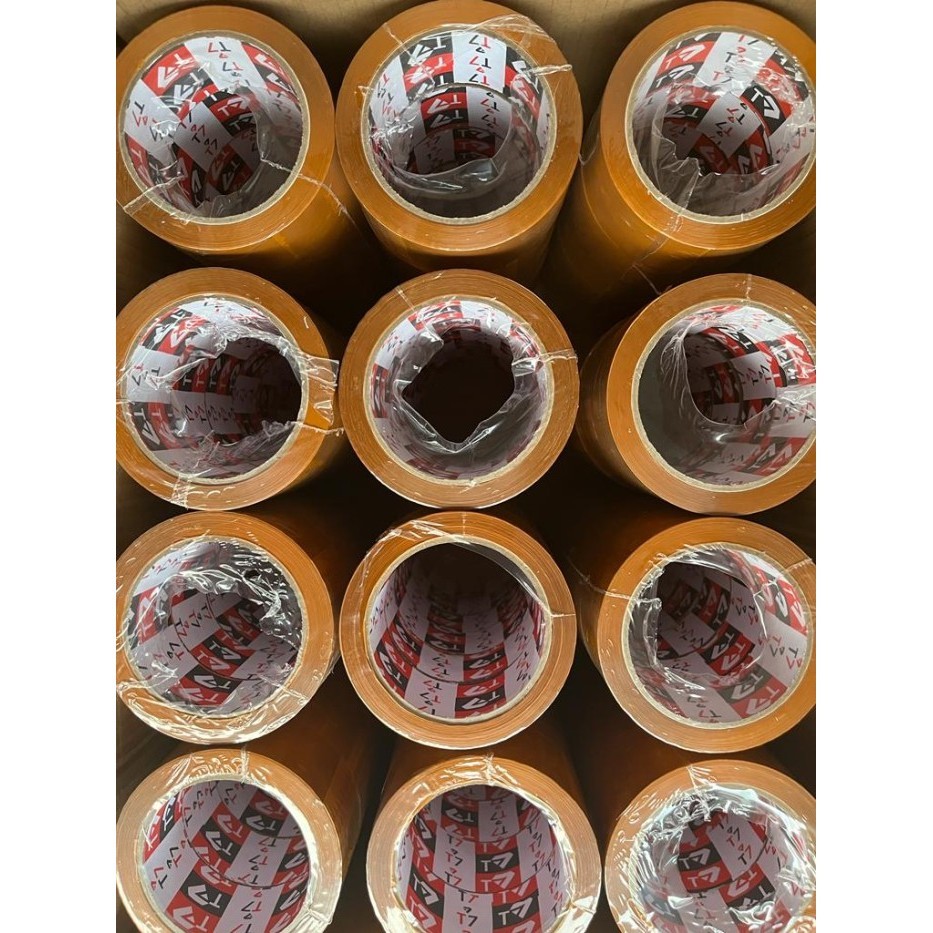 

Lakban Bening / Coklat 45Mm X 100 Yard 1 Dus