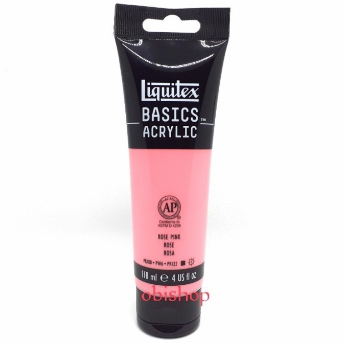 

Ready Cat Akrilik Liquitex Basics Acrylic 118 ml Rose Pink
