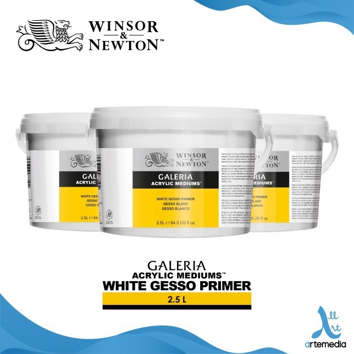 

Ready Medium Cat Akrilik Winsor & Newton Galeria White Gesso Primer Acrylic