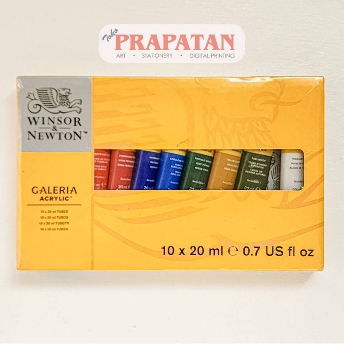 

Ready Cat Akrilik Set Winsor Galeria 10x20ml Galeria Acrylic Set