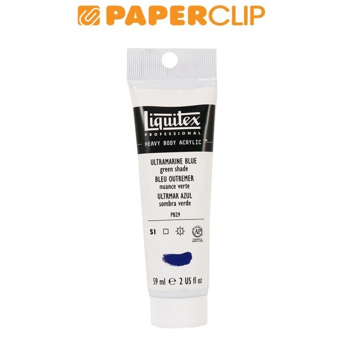 

Ready ACRYLIC LIQUITEX HEAVY BODY S1A 59ML ULTRAMARINE BLUE 1045380