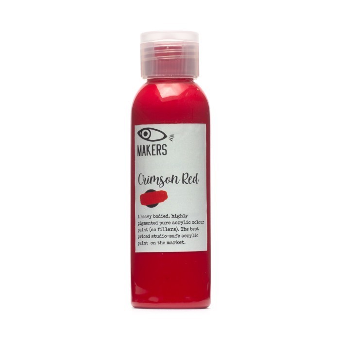 

Ready Crimson Red Acrylic Paint 100ml