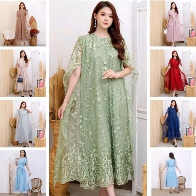 kebaya brukat jumbo big size xxxl baju pesta dress kondangan jumbo