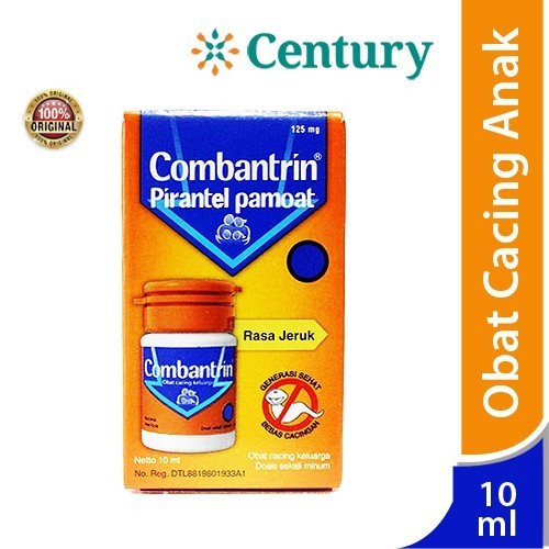 

Combantrin Susp Rasa Jeruk 10ml