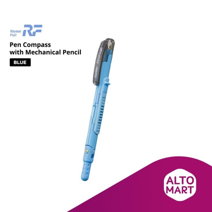 

Raymay Pen Compass with Mechanical Pencil Jangka Pensil Mekanik