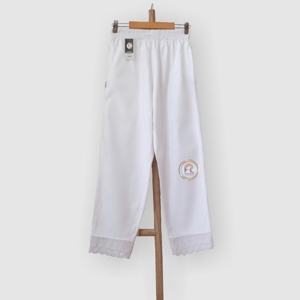 Gamis Umroh & Manasik Haji Celana Panjang Dalaman Bahan Kaos Katun Gamis Wanita Syari Remaja Kekinia