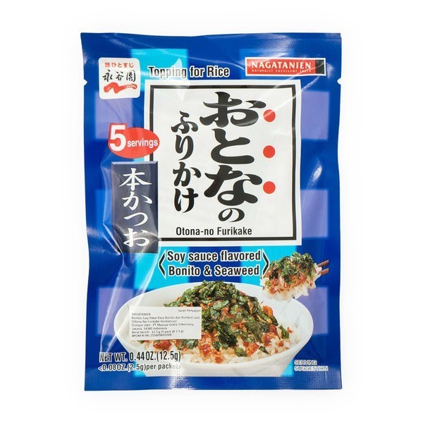 FURIKAKE IKAN BONITO NAGATANIEN RASA KECAP&RUMPUT LAUT 75GR