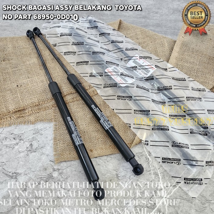 SHOCK BAGASI BELAKANG TOYOTA YARIS 2006-2013 HYDRAULIC BAGASI YARIS