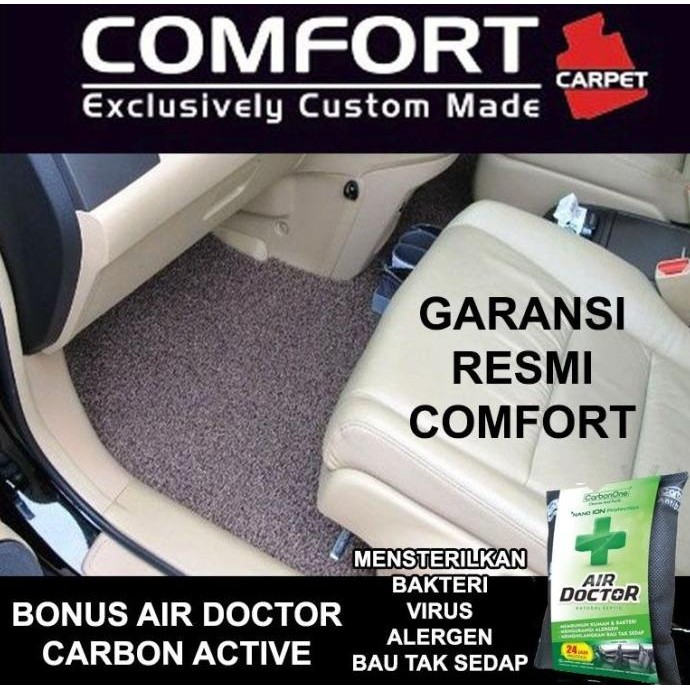 Karpet Mobil Comfort Honda Crv Turbo 3Baris Deluxe Original