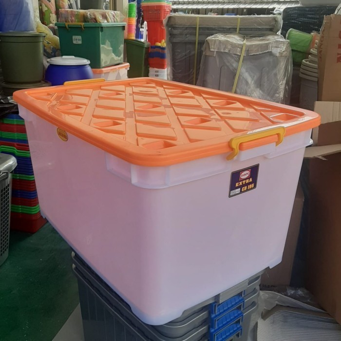 Container Box Terbesar 195 Liter Extra Shinpo / Kontainer Box 195