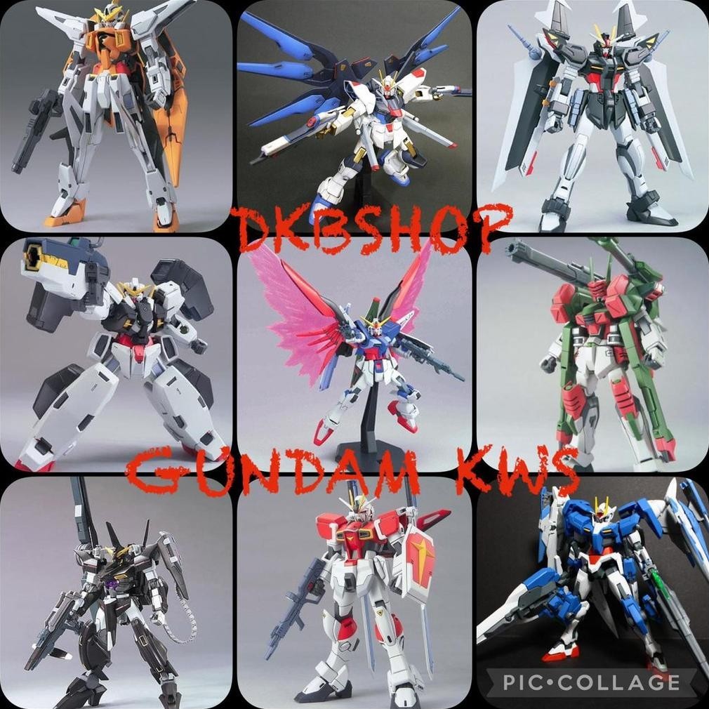 PJ HG 1/144 sword impulse HG 1/144 Gundam Destiny Gundam Gundam Strike Freedom Gundam Kyrios Gundam 