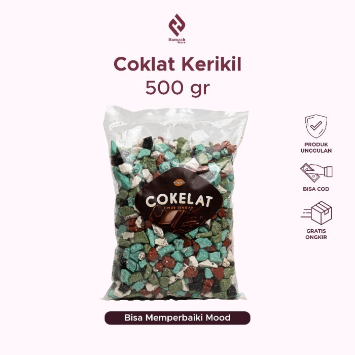 

Ready Coklat Kerikil 1 Kg Coklat Batu Premium Oleh Oleh Haji dan Umrah