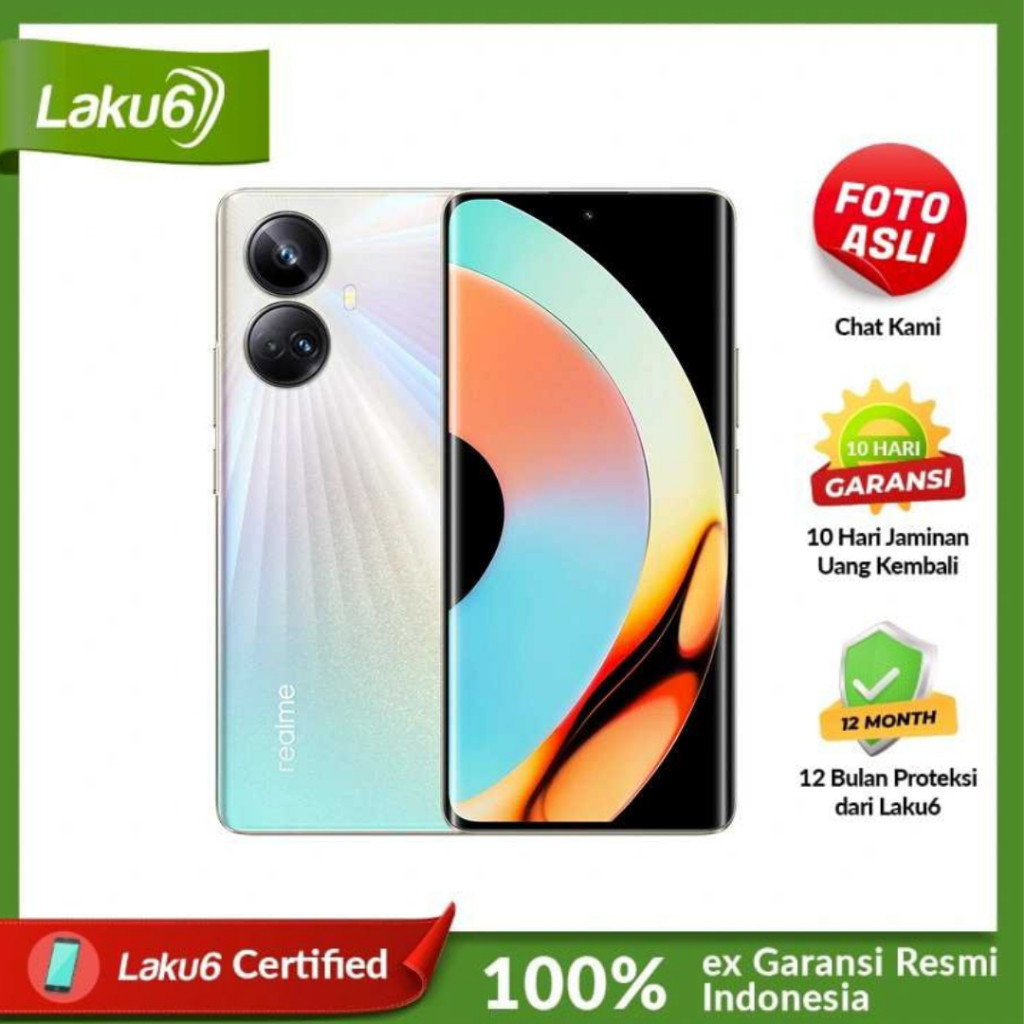 Realme Realme 10 Pro Plus 5G 12GB/256GB Bekas Resmi Indo