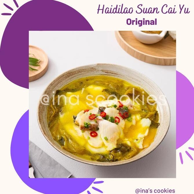 

BIG SALE HAIDILAO SUAN CAI YU HOT POT IKAN SAYUR ASIN HAI DI LAO SUKI SHABU !!!!!