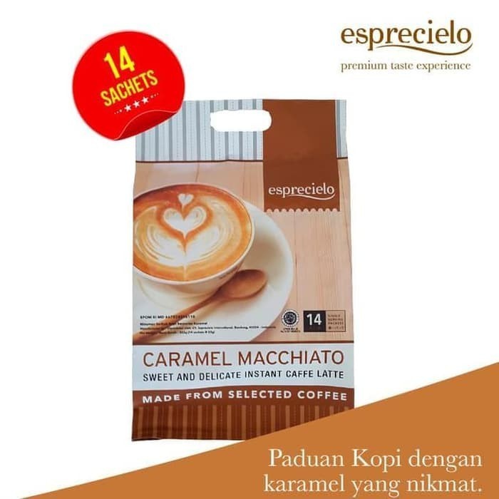 

Berkualitas Esprecielo Caramel Macchiato Ecobag 14 Sachet SP