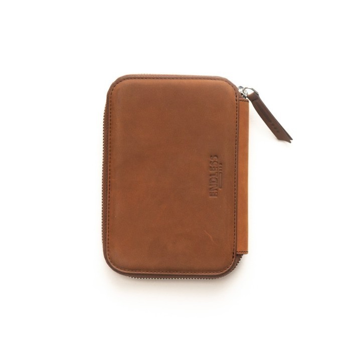 

ENDLESS LEATHER ADJUSTABLE PEN POUCH /PEN CASE (5 SLOTS)