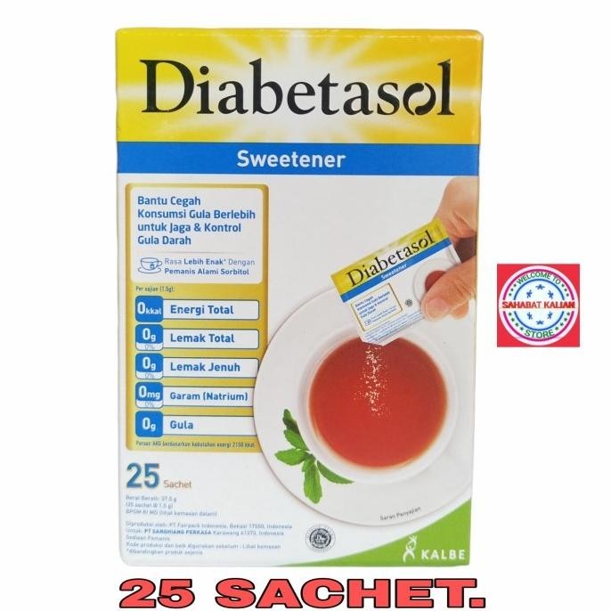 

TERBARU DIABETASOL SWEETENER 50 SACHET DAN 100 SACHET !!!!!