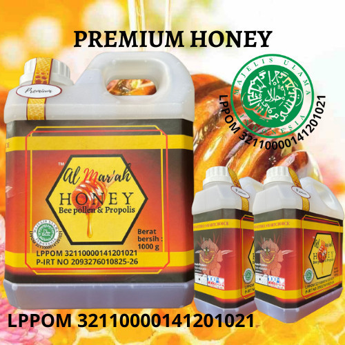 

Ready Premium Honey 1 kg Beepollen dan propolis