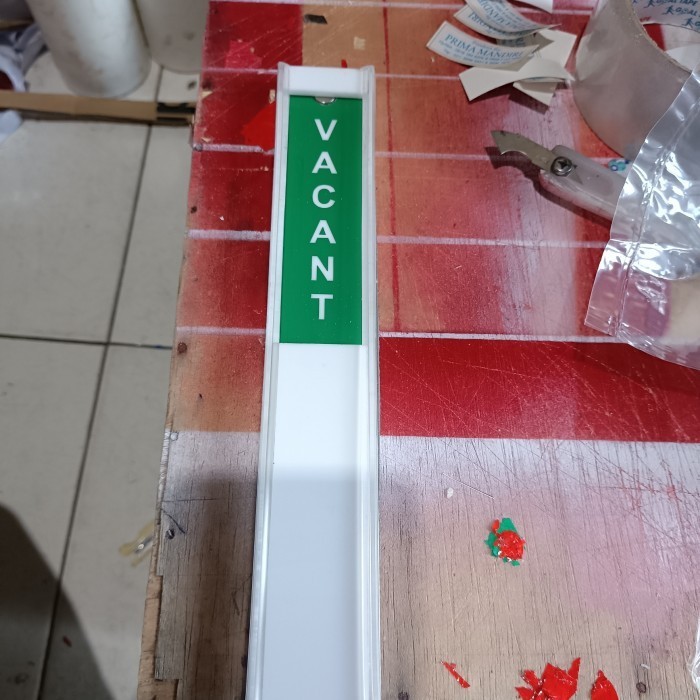 

VACANT OCCUPIED SIGN ACRYLIC