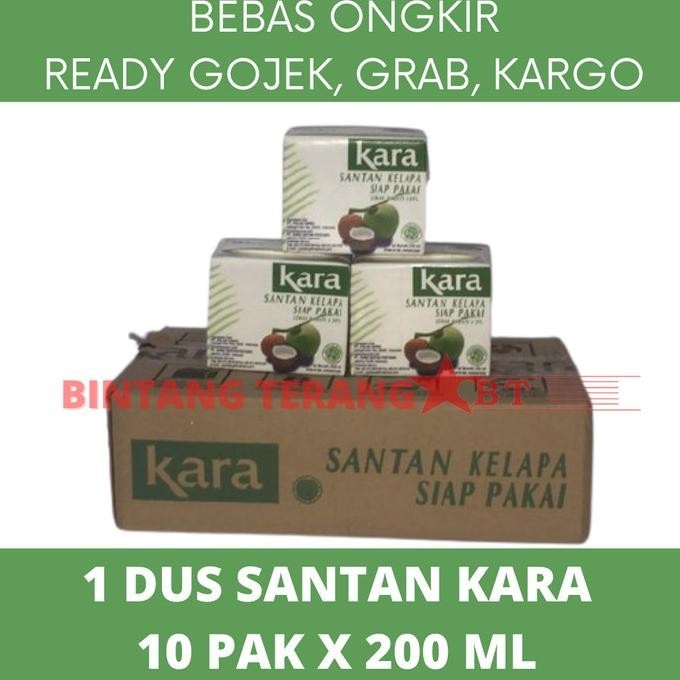 

NEW PRODUK SANTAN KELAPA KARA 200 ML X 10 PCS 1 DUS KARTON ISI 10 KOTAK / 10 PAX !!!!!