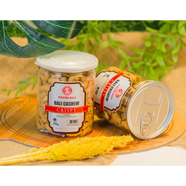 

Poetri Bali Cashew Nuts Crispy Toples 250gr - Putri Bali Kacang Mete