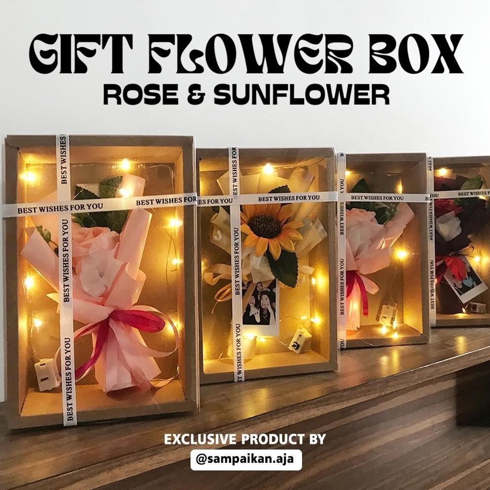 

COD Premium Gift Flower Box / Flower Box Bouquet | Kado Wisuda, Kado Ulang Tahun, Hadiah Anniversary uj-32