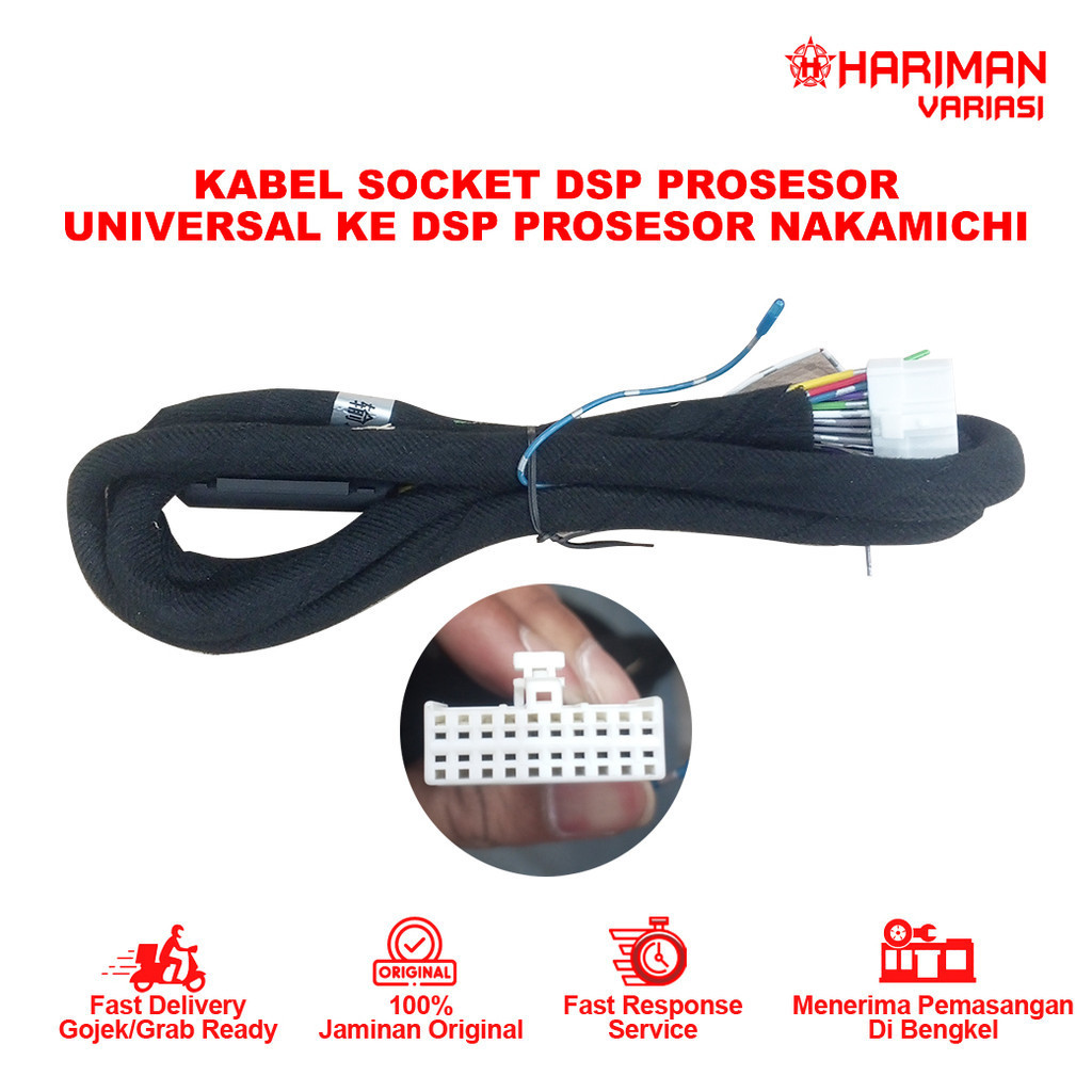 Soket Processor Prosesor DSP Nakamichi Plug & Play Universal