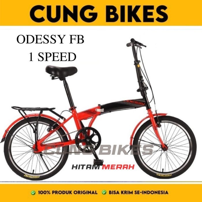 Sepeda Lipat Anak Dan Dewasa Odessy Od33 Ukuran 20
