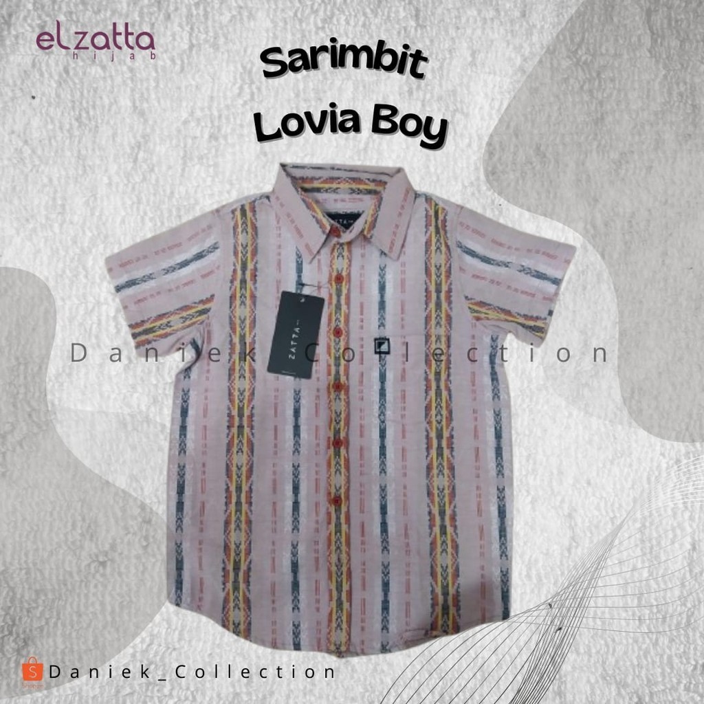 Elzatta Sarimbit Setelan Koko Anak Tangan Pendek Srmbt Lovia