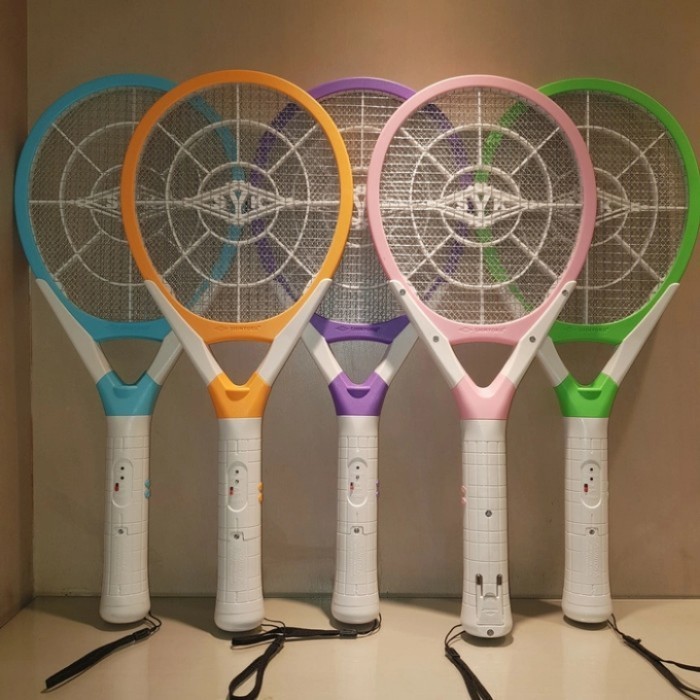 Raket Nyamuk Shinyoku - Orange