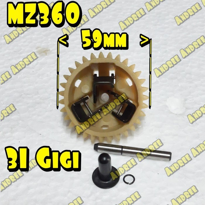 langsung order saja] MZ-360 Gigi Governor Gear Yamaha MZ360 EF6600 EF7200 EF-6600 EF-7200