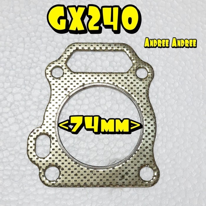 """] GX240 Gasket Cylinder Head - Paking Deksel Honda RRT GX-240 GX 240