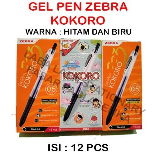

Pen Zebra Kokoro Mirip Sarasa Import