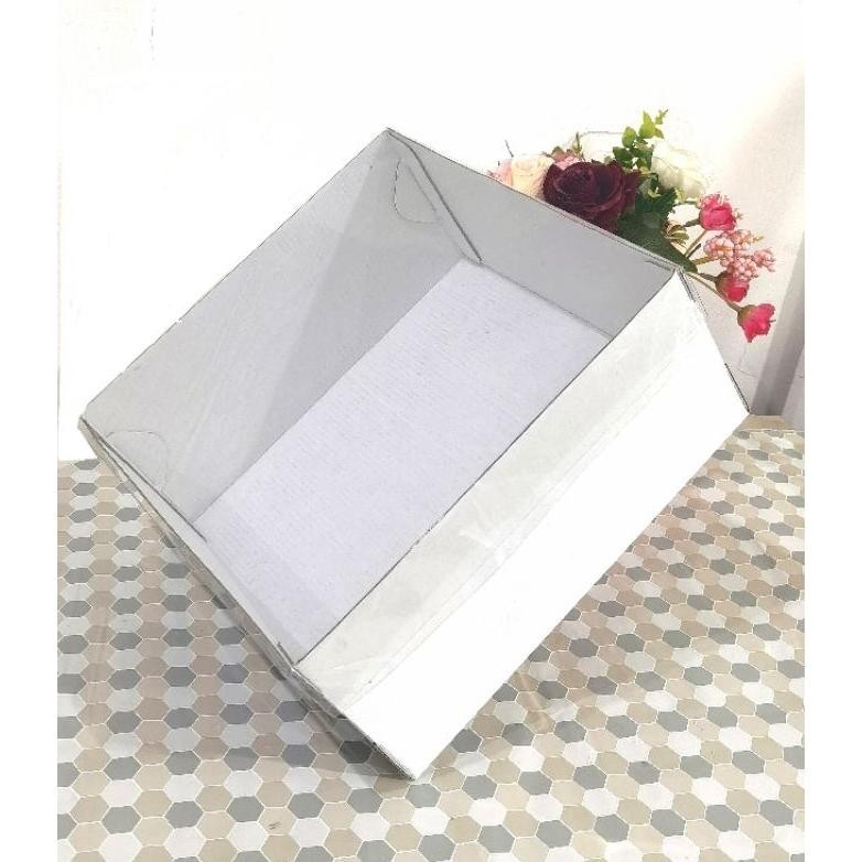 

TERLARIS BOX MIKA - DUS KUE - KOTAK - KARDUS 25x25x12 - WK (ISI : 10 PCS) sr-32