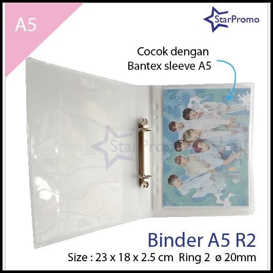 

TERBARU BINDER PLASTIK A5 2 LUBANG TERLARIS !!!