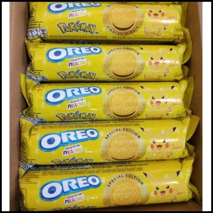 

GRATIS ONGKIR OREO POKEMON BISKUIT CHOCOLATE BANANA 119 GRAM !!