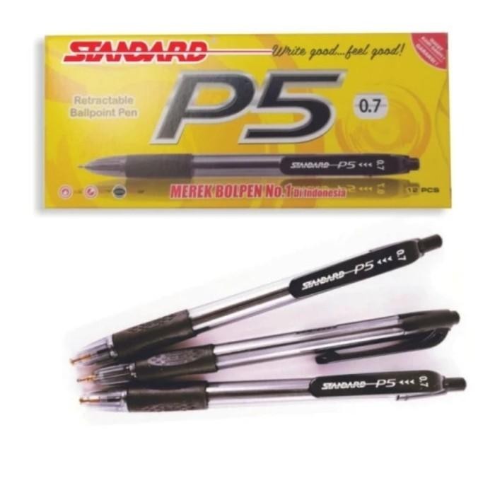 

Pulpen Standard Cetek 0,7mm P5 / pack Import