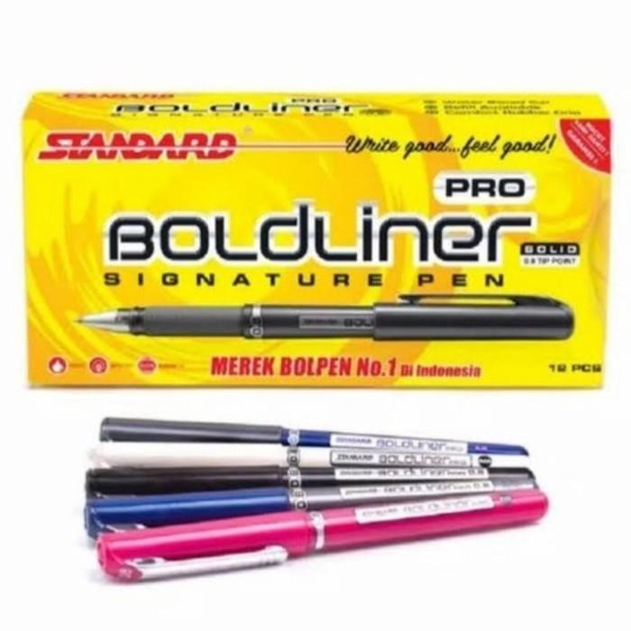

PULPEN BOLDLINER PRO 0, 8 PER LUSIN Import
