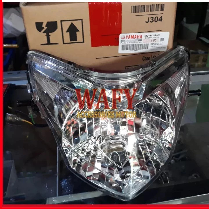 Reflektor Set New Jupiter Mx 135 Cc Njmx 2010 - 2015 Mx New Ori Lampu Depan Set Njmx Original Yamaha