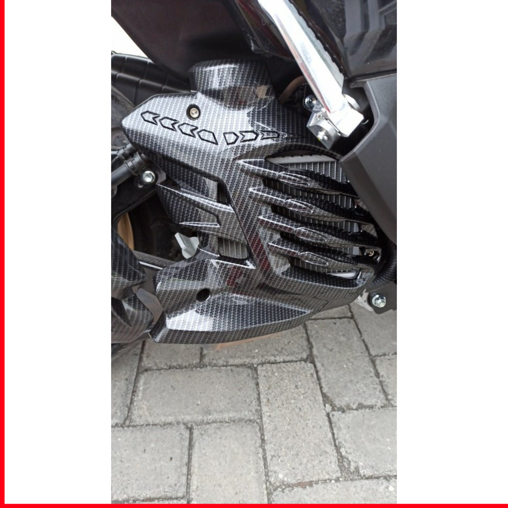 Cover Radiator Nmax 2020 Carbon - Tutup Radiator Nmax 2020 Karbon