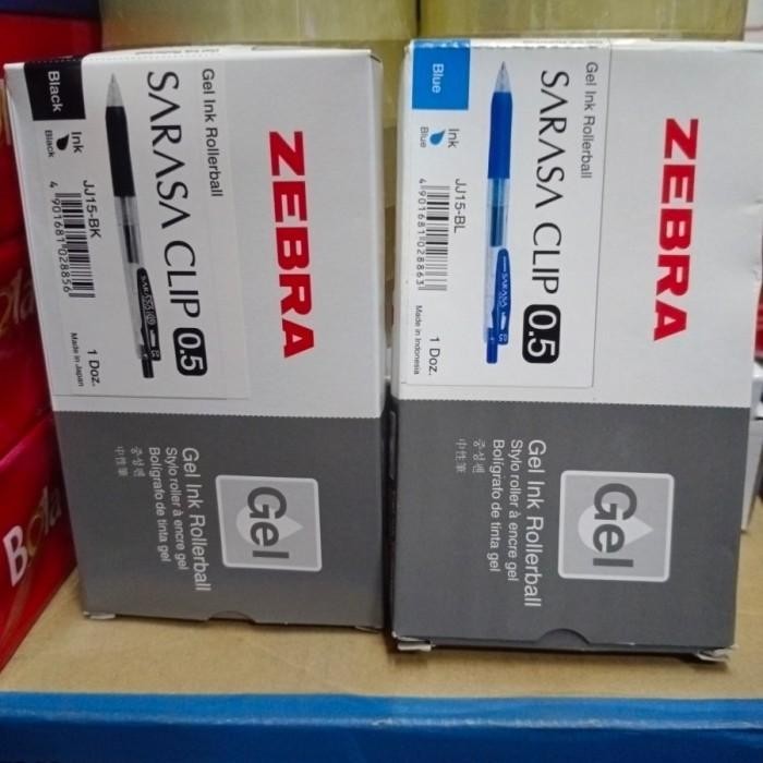 

Pulpen ZEBRA Sarasa 0.5 Hitam Import
