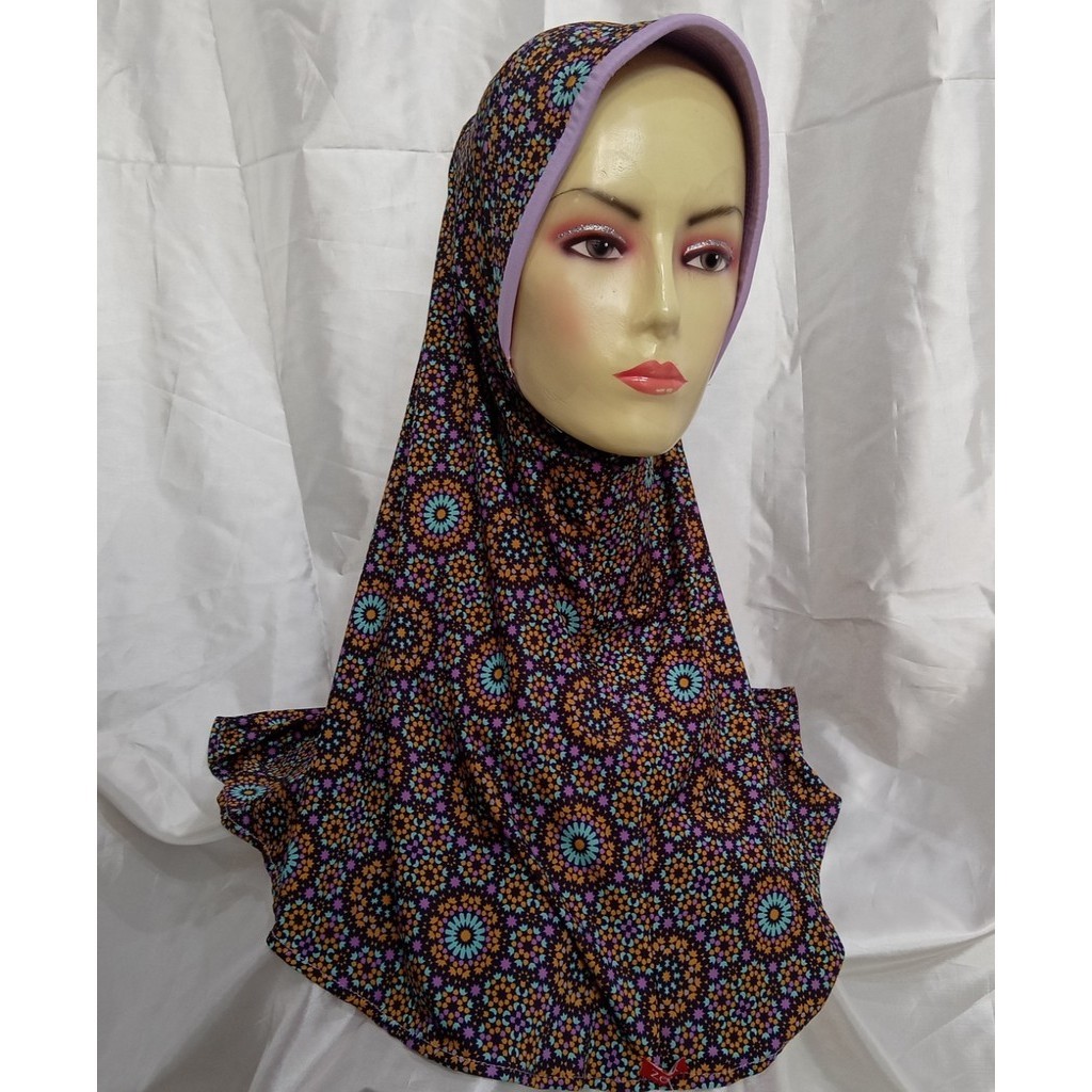 Zoya Kerudung Dewasa Motif Hijab Jilbab Bergo Instan Marsha Hl Istanbul