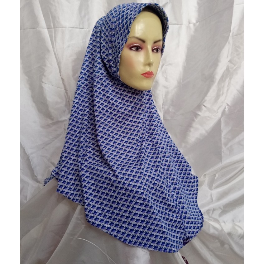 Elzatta Kerudung Dewasa Motif Hijab Bergo Instan Sahara Aileen
